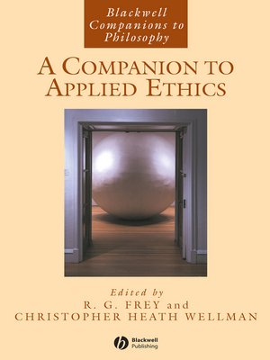 cover image of A Companion to Applied Ethics
